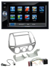 Blaupunkt SD Bluetooth 2DIN MP3 USB AUX Autoradio für Hyundai i20 12-14 man. Kli