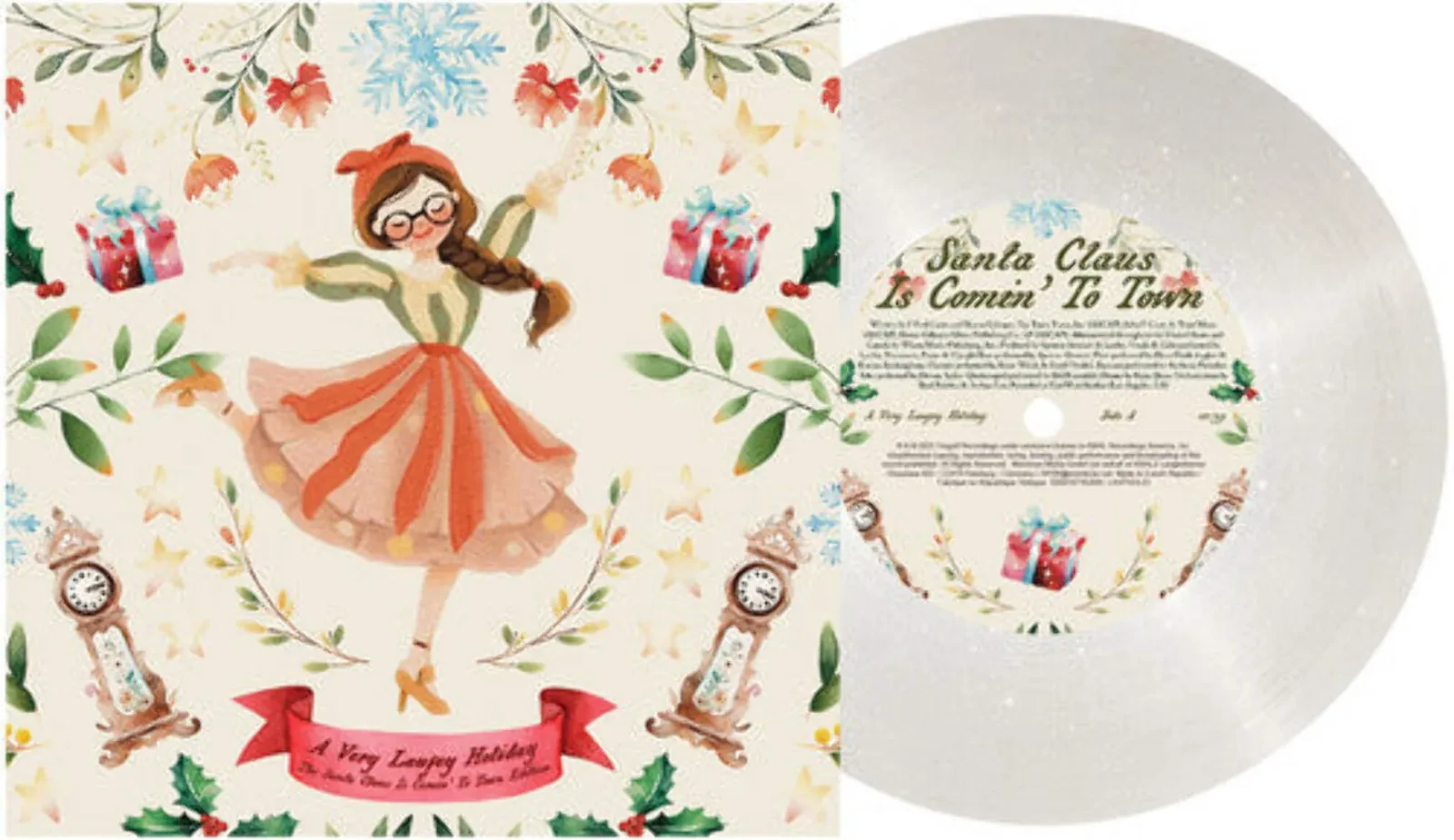 Виниловая пластинка Laufey – A Very Laufey Holiday: The Santa Claus Is Comin' To Town Релиз 2025