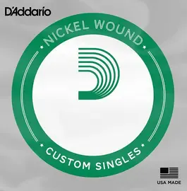 Струна для бас-гитары D'Addario SXL080, сталь никелированная, круглая оплетка, калибр 80