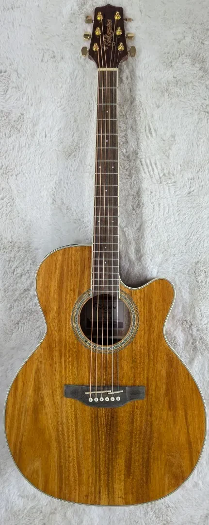 Б/У Электроакустическая гитара Takamine GN77KCE NEX Mini-Jumbo, гавайский коа, натуральный