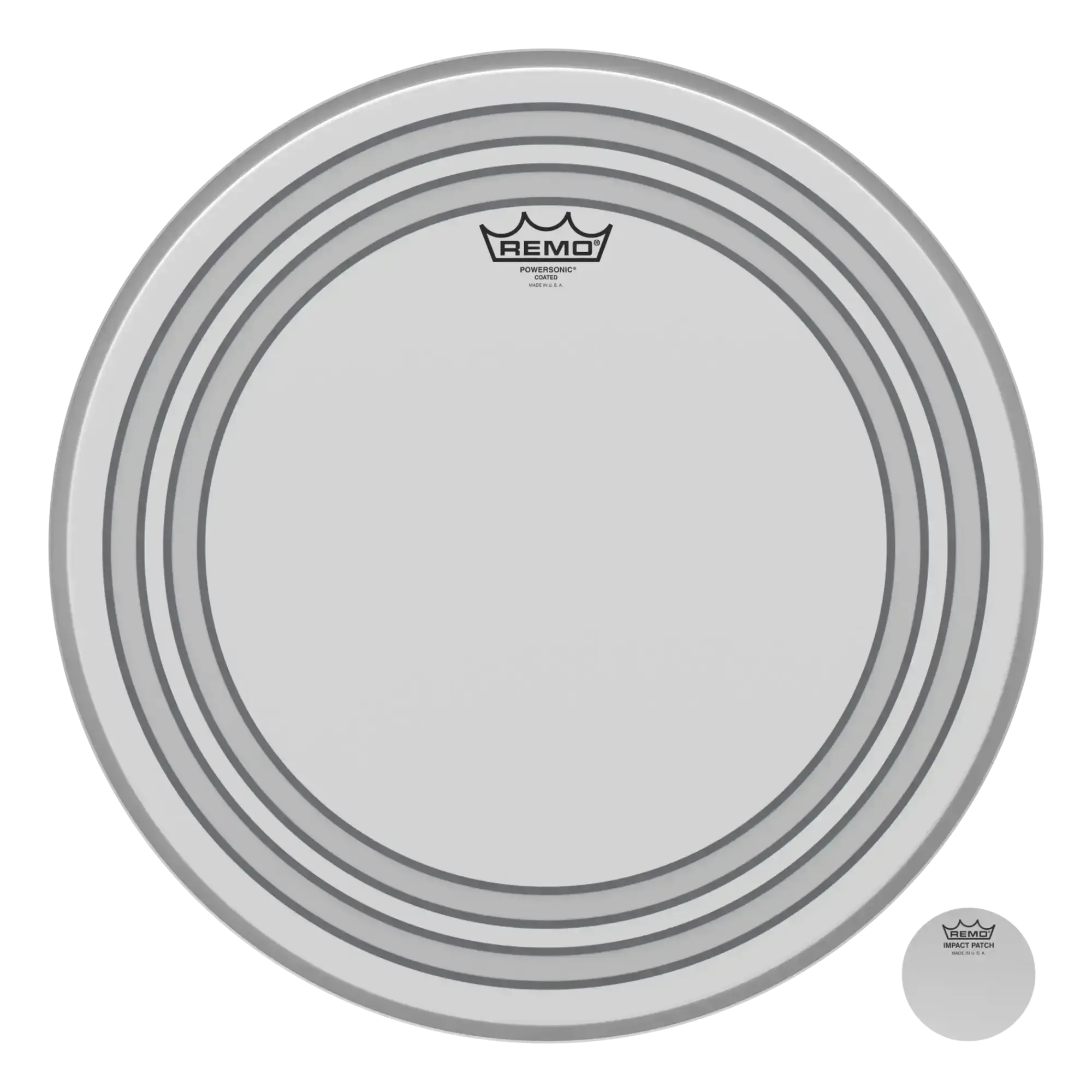 Пластик для барабана Remo 18" Powersonic Coated