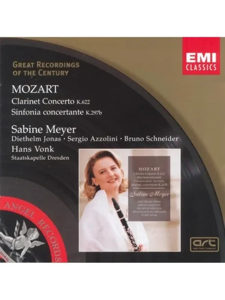 SABINE MEYER / HANS VONK - Mozart: Clarinet Concerto Etc. (CD)