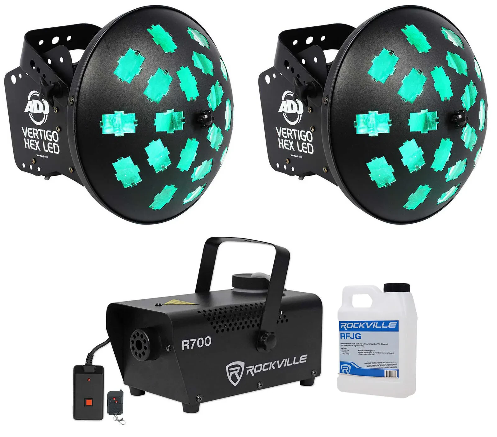 Комплект светового оборудования American DJ VERTIGO HEX LED+R700