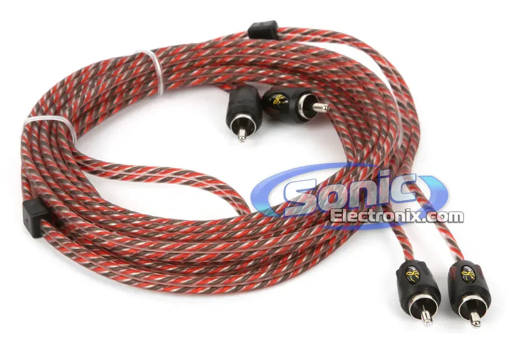 Коммутационный кабель Stinger SI4212 4000 Series 2-канальный, RCA, 12 ft