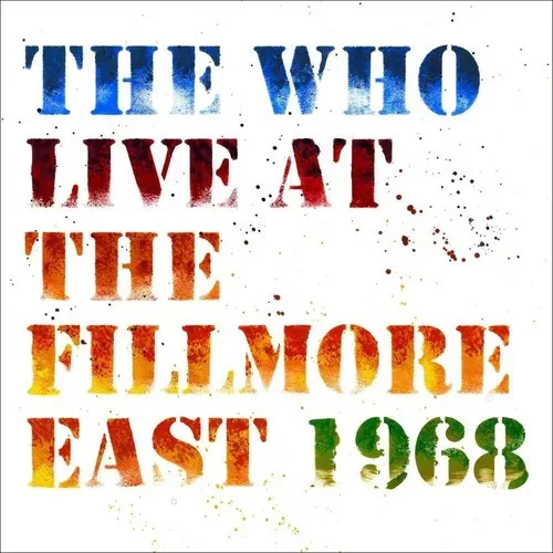 Виниловая пластинка The Who - Live At The Fillmore East [New Vinyl LP]