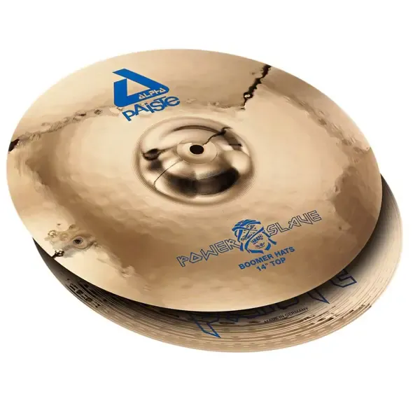 Тарелка барабанная Paiste 14" Alpha Power Slave Boomer Hi-Hat (пара)