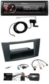 Pioneer USB Lenkrad DAB Bluetooth Autoradio für Mercedes E-Klasse 2002-2008 W211