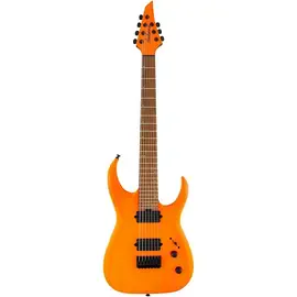 Электрогитара Jackson Pro Series Misha Mansoor Juggernaut HT7FM Neon Orange