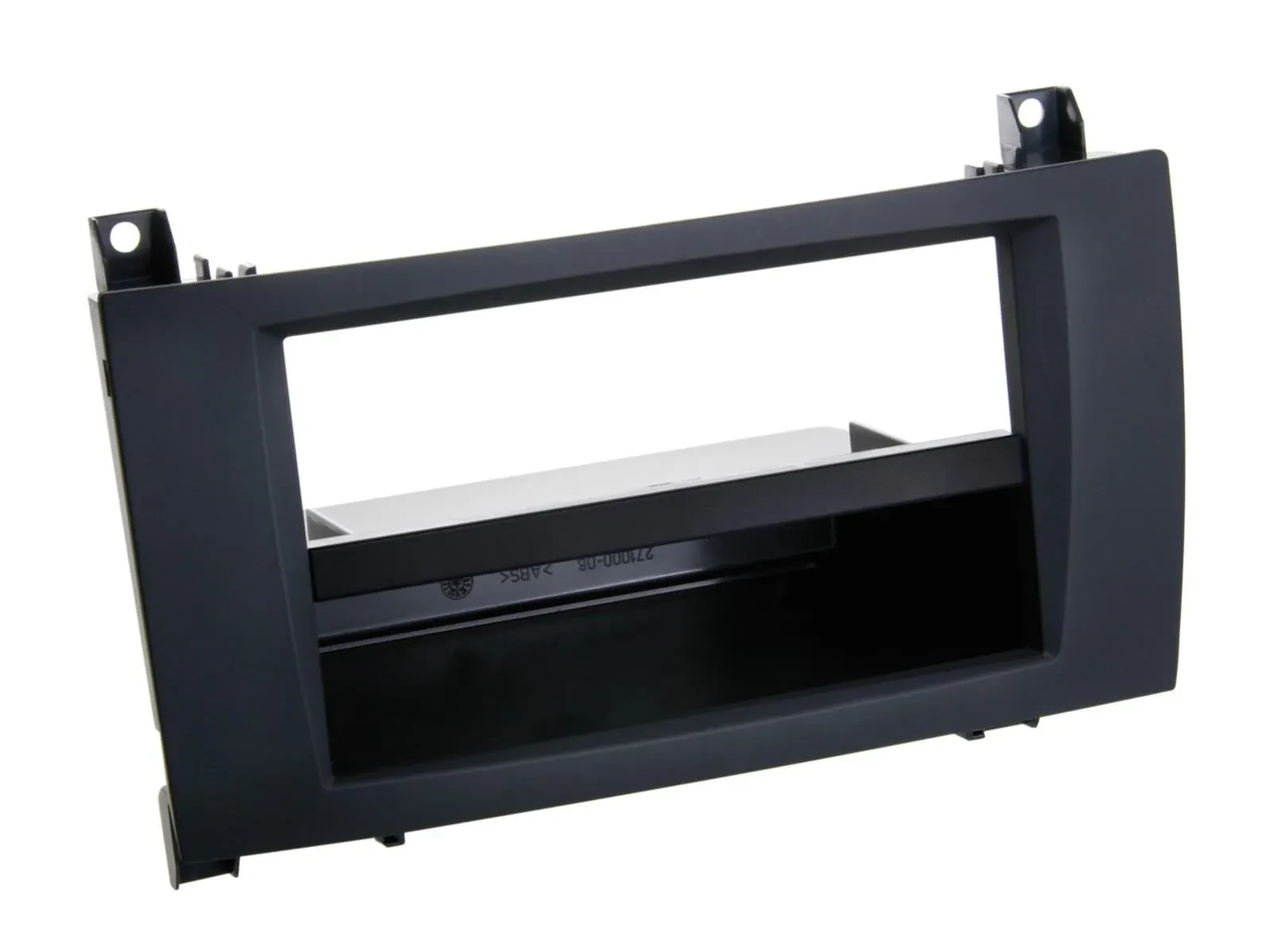 Radioblende DIN Autoradio für Mercedes SLK R171 04-11 Rubber Touch