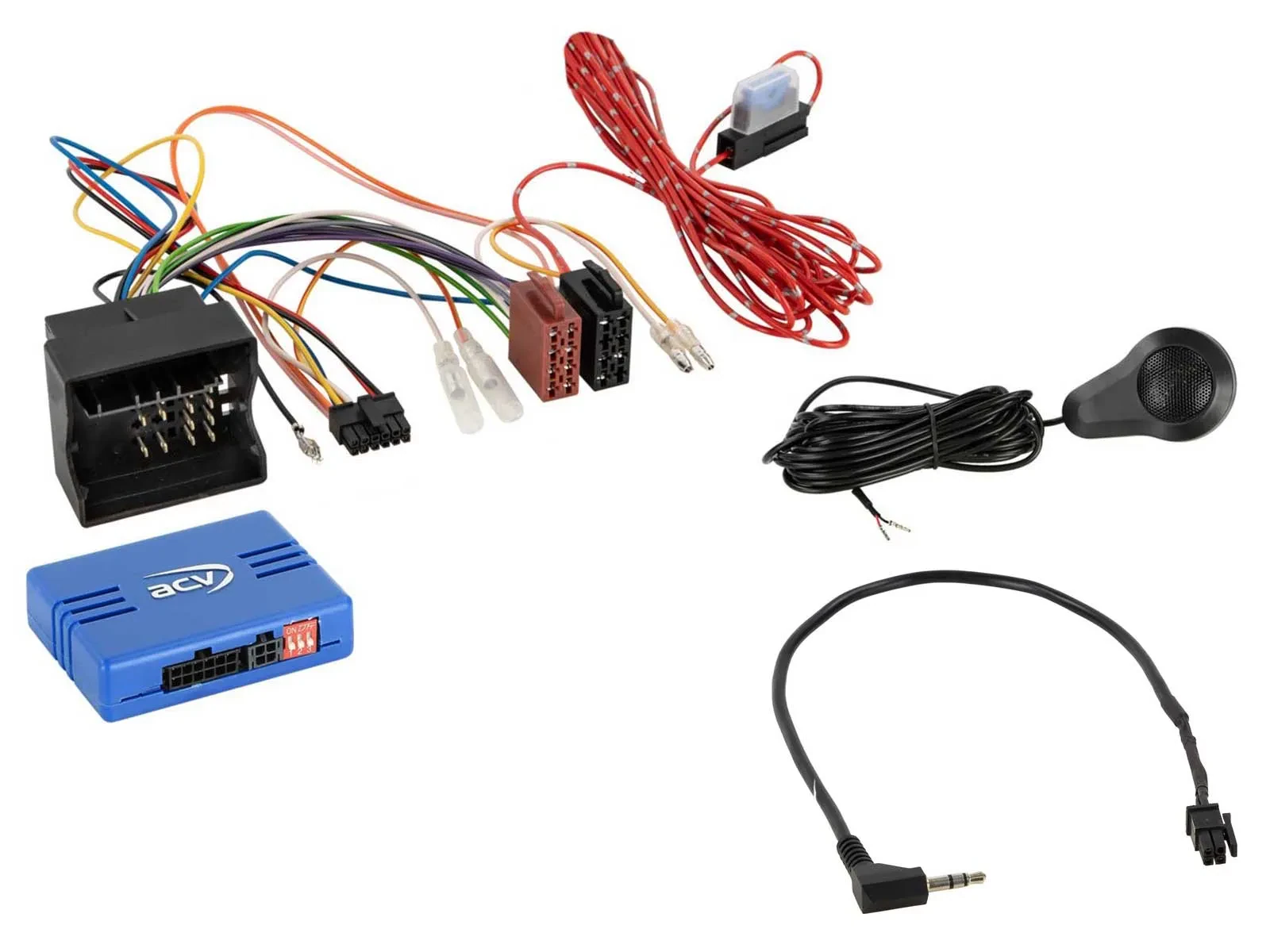 ACV Lenkradadapter für Mini BMW 40Pin Quadlock PDC Pioneer AVH DMH SPH