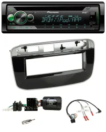 Pioneer USB MP3 DAB Lenkrad CD Autoradio für Fiat Punto Punto Evo ab 2009