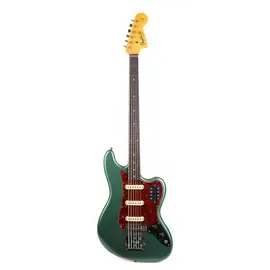 Бас-гитара Fender Custom Shop Bass VI Journeyman Relic Aged Sherwood Green Metallic