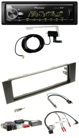 Pioneer Bluetooth DAB USB Lenkrad Autoradio für Audi A3 03-06 Teilsystemadapter