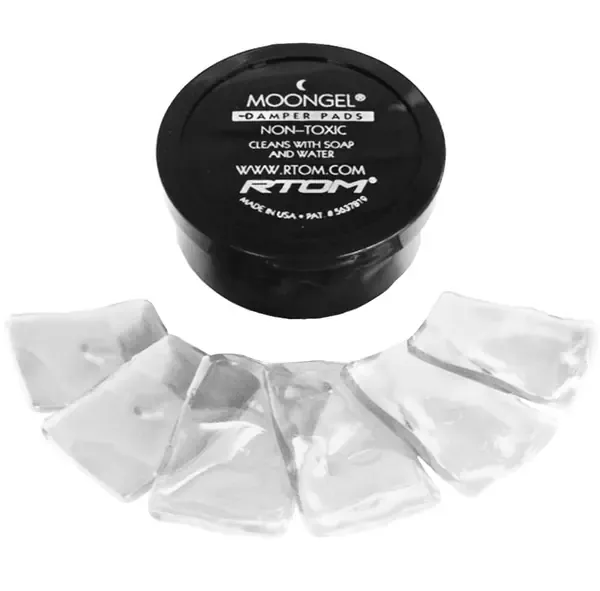 Демпфер для барабана Rtom Moongel Dampers Pads Clear (6 штук)