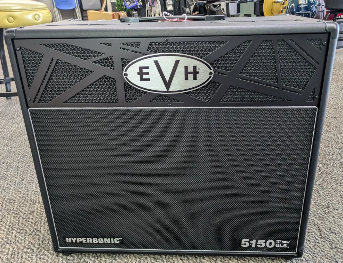 Б/У Комбоусилитель для электрогитары EVH 5150III Hypersonic 6L6 1x12" черный