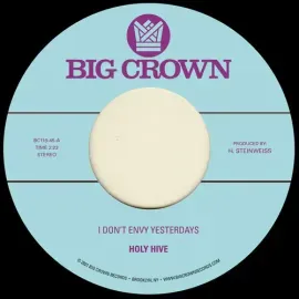 Виниловая пластинка Holy Hive – I Don't Envy Yesterdays / Color It Easy (Релиз 2021)