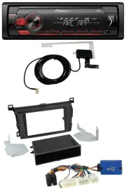 Автомагнитола Pioneer 1-DIN USB DAB MP3 AUX для Toyota RAV4 (с 2013)