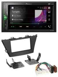 Автомагнитола для Toyota Prius+ Pioneer 2DIN MP3 DAB USB Bluetooth (с 2012)