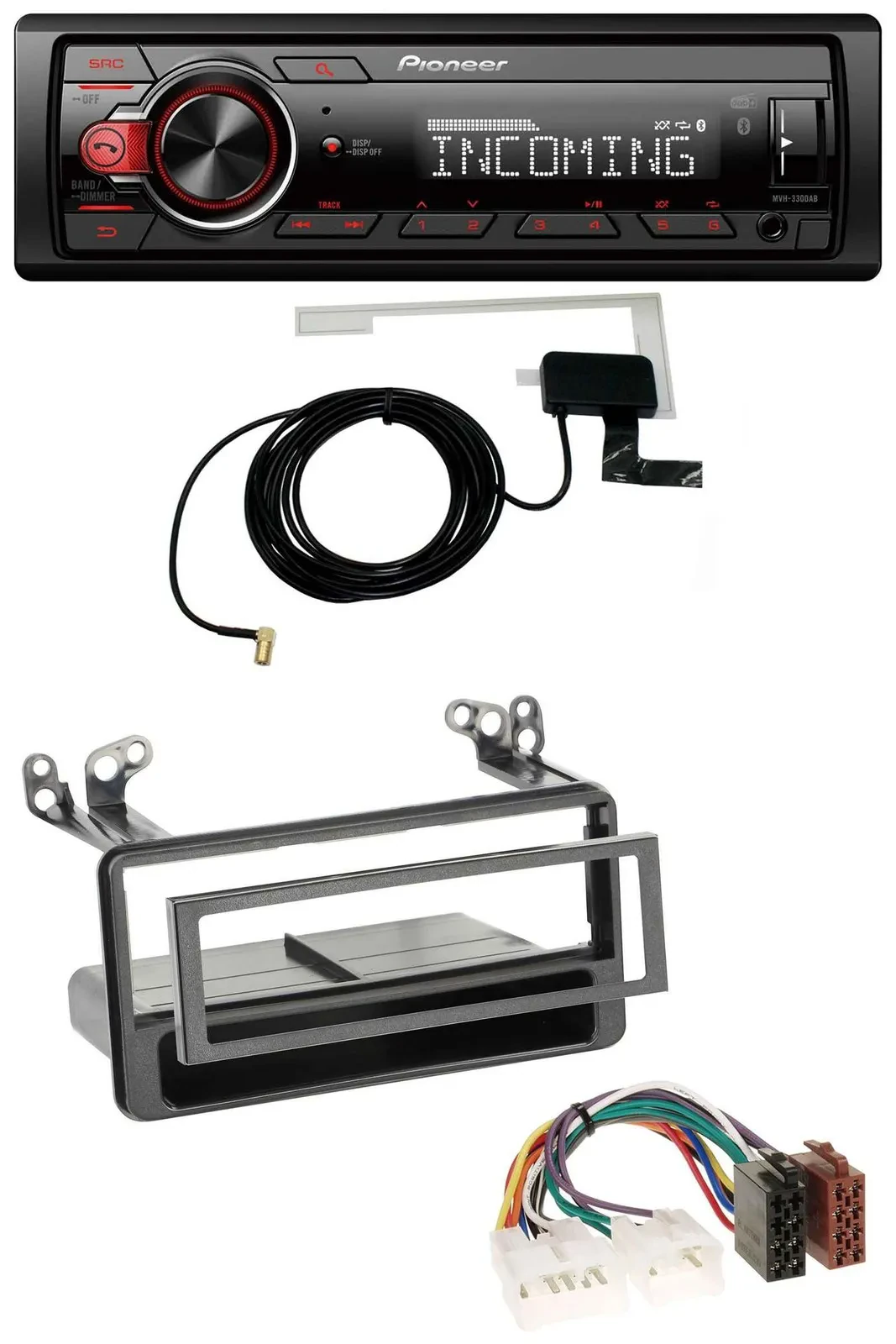 Pioneer MP3 AUX CD DAB USB Autoradio für Toyota MR2, RAV4, Yaris Verso