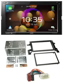 JVC DAB MP3 2DIN Bluetooth USB Autoradio für Suzuki Grand Vitara ab 2005