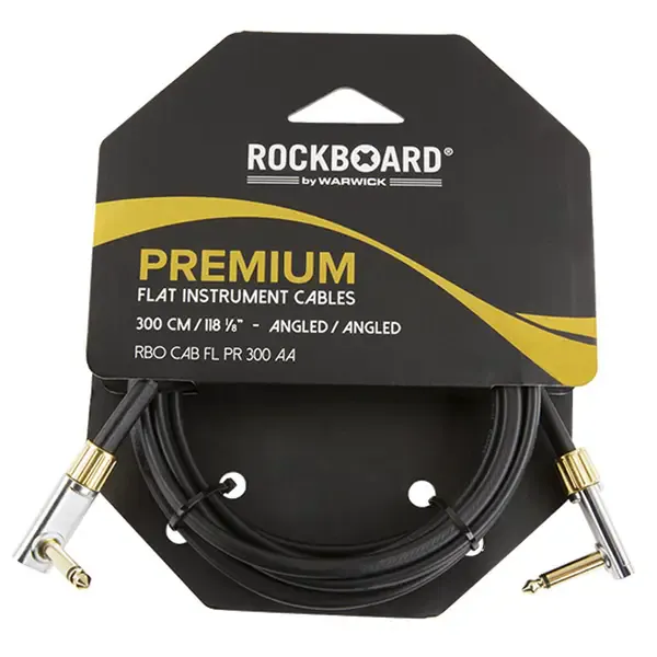 Инструментальный кабель Rockboard RBO CAB FL PR 300 AA 3 м