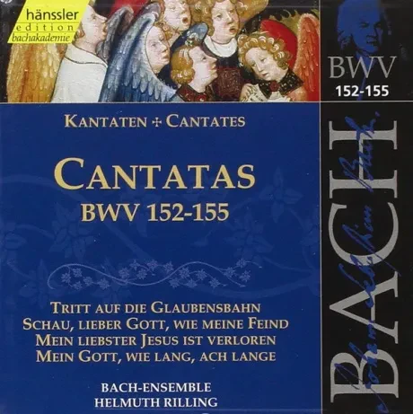 HELMUTH RILLING / BACHCOLLEGIUM STUTTGART - J.S. Bach: Cantatas Bwv 152-155 Vol.47 (CD)