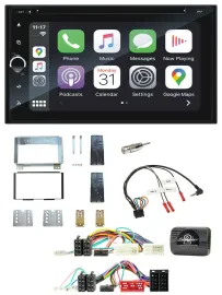 Автомагнитола Blaupunkt 2DIN, DAB, TMC, Bluetooth, USB для KIA Carnival II VQ 2