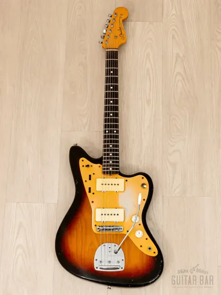 Электрогитара Fender Jazzmaster 1959 Vintage Reissue SS Sunburst w/case Japan 1996