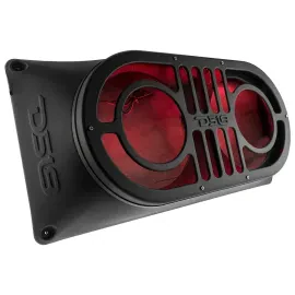 DS18 JBASS Dual 10" Tailgate Sealed Subwoofer Enclosure