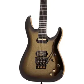 Schecter Guitar C1 FRS 50th Anniversary Electric Guitar 50th Gold Burst