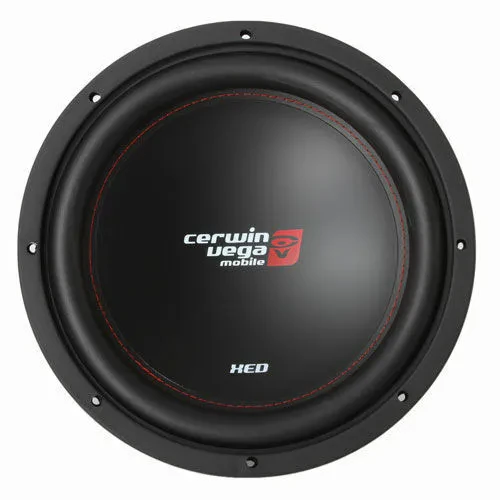 Cerwin Vega XED12V2 1000W 12" XED Series Single 4-Ohm Car Audio Subwoofer