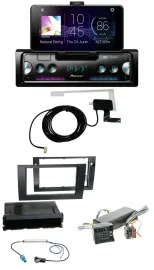 Автомагнитола для Audi A4 (B5, 1999–2001) Pioneer DAB, Bluetooth, MP3, USB