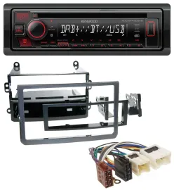 Автомагнитола для Nissan 350Z (с 2006) Kenwood CD/MP3, USB, Bluetooth, DAB