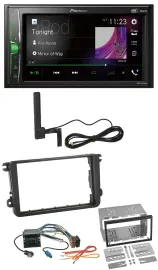 Pioneer MP3 DAB AUX 2DIN Bluetooth Autoradio für VW T5 Caravelle Multivan Transp