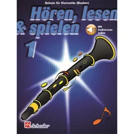 De Haske Hören, lesen, spielen, Band 1 Klarinette (Boehm) - Schulwerk für