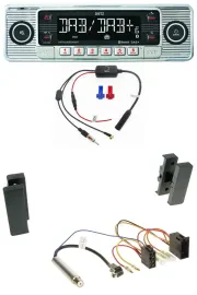 Dietz DAB USB MP3 Bluetooth Autoradio für Seat Leon, Toledo (1998-2006)