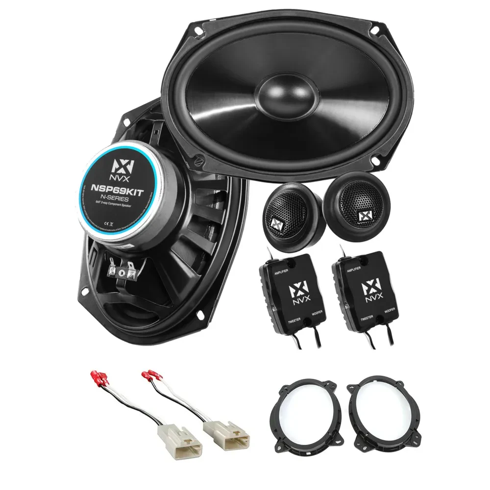 Автомобильные динамики для Toyota Tundra (2007–2021) NVX N-Series Front Speaker Upgrade Kit (набор, передние)