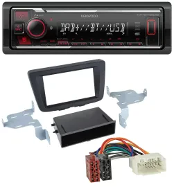 Kenwood MP3 Bluetooth USB DAB Autoradio für Suzuki Baleno (EW, ab 2016)