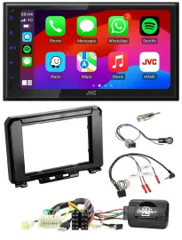JVC Bluetooth USB Lenkrad 2DIN DAB Autoradio für Suzuki Jimmny GJ ab 2018