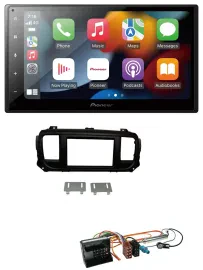Pioneer DAB Bluetooth 2DIN USB MP3 Autoradio für Peugeot Expert Traveller ab 201