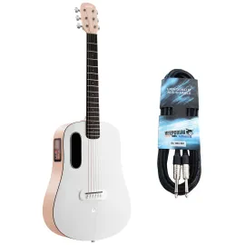 Lava Music ME Play Gitarre 36 Zoll Light Peach mit keepdrum Klinkenkabel