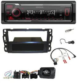 Kenwood Lenkrad Bluetooth USB DAB Autoradio für Cadillac BLS YSCF 2006-2010