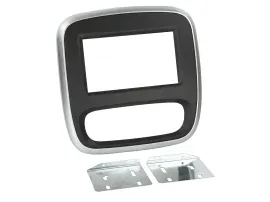 Einbaurahmen Set Doppel DIN Autoradio für Opel Vivaro Renault Trafic ab 2014 sch