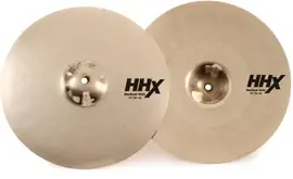 Тарелка барабанная Sabian 14" HHX Medium Hats (пара)