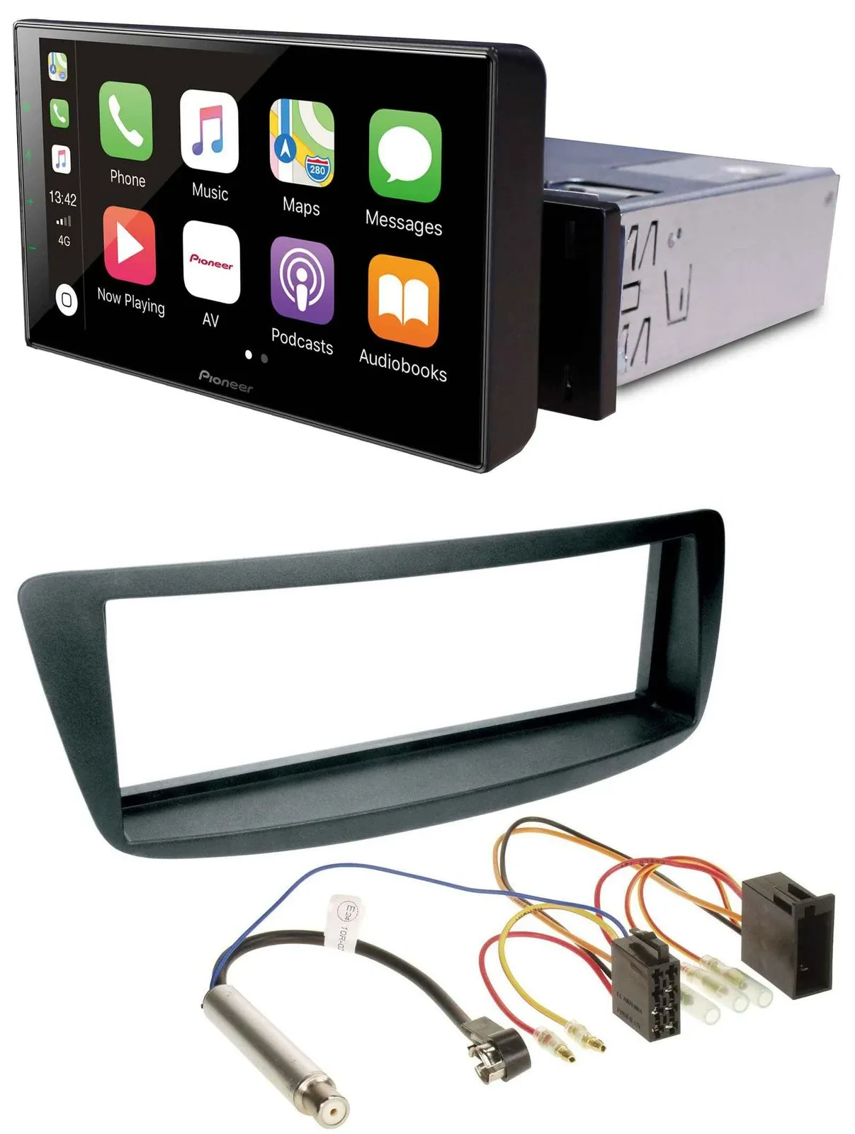 Pioneer Bluetooth MP3 DAB USB Autoradio für Peugeot 107 Citroen C1 Phantomeinspe