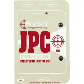 Директ-бокс Radial Engineering JPC Stereo PC DI Box