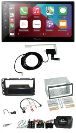 Pioneer USB Bluetooth DAB Lenkrad 2DIN Autoradio für Cadillac BLS YSCF 2006-2010