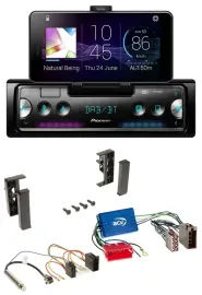 Pioneer USB MP3 Bluetooth DAB Autoradio für Audi A2 A3 8L A4 B5 A6 C5 Aktivsyste