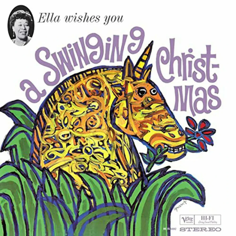 Виниловая пластинка Ella Fitzgerald – Ella Wishes You a Swinging Christmas Релиз 2021