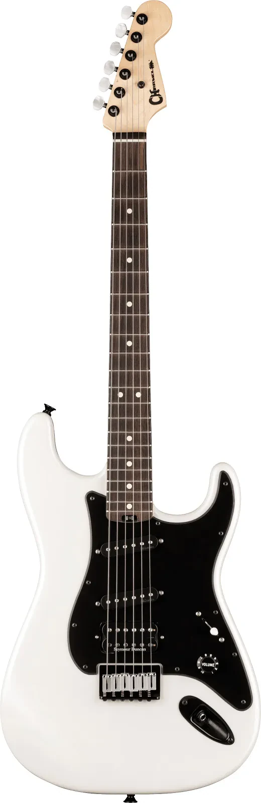 CHARVEL Jake E Lee Signature Pro-Mod So-Cal Style 1 HSS HT RW, Pearl White (B-St